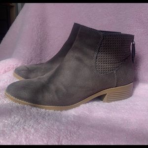 Grey booties